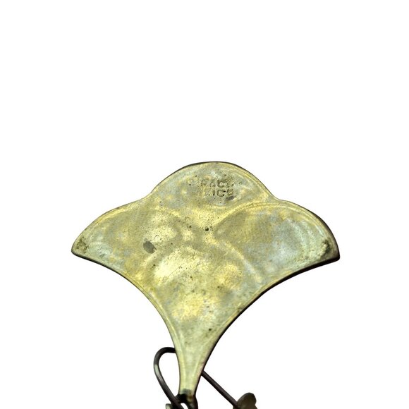 Handmade Alpaca Silver Abalone & Black Onyx Inlay Earrings - Picture 11 of 13